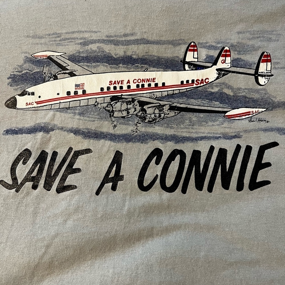 MEN’S sz large T-shirt, Save A Connie - Picture 4 of 4